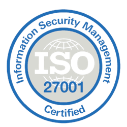 ISO 27001 Information Security Management Certified