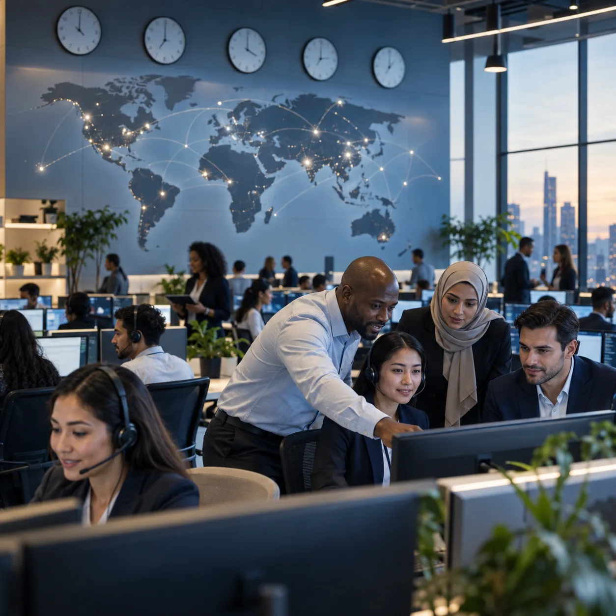 Teleperformance BPO and call center services